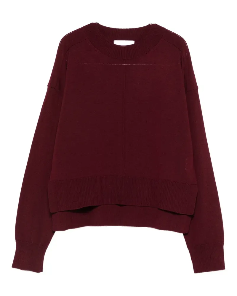 Daniele Fiesoli Pullover mit Rundhalsausschnitt - Rot Rot