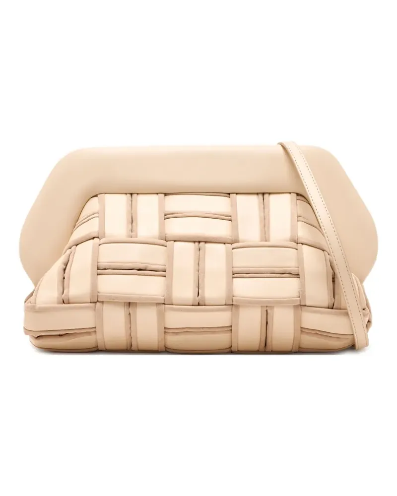 THEMOIRÈ Bios Edge clutch bag - Nude Nude