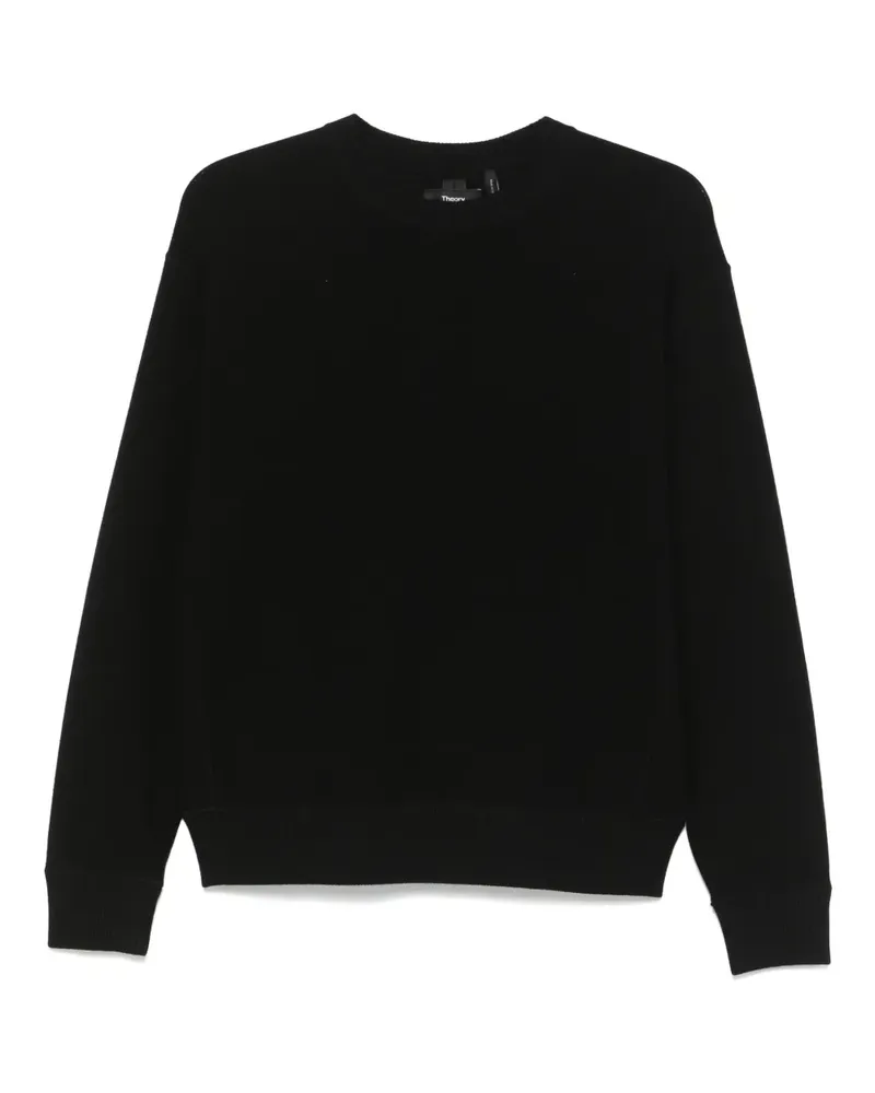 Theory Pullover mit Rundhalsausschnitt - Schwarz Schwarz