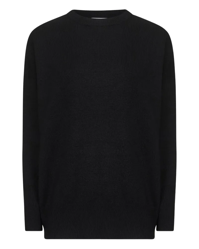 Brunello Cucinelli Kaschmirpullover mit Rundhalsausschnitt - Schwarz Schwarz