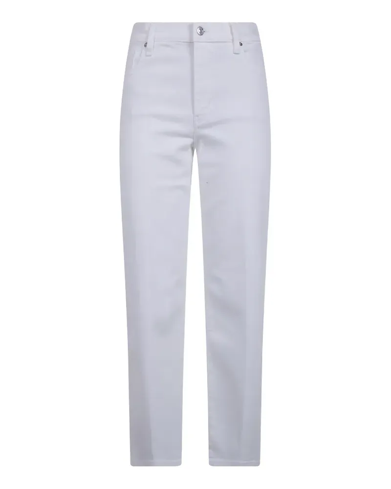 Frame Denim The Mellow wide-leg jeans - Weiß Weiß