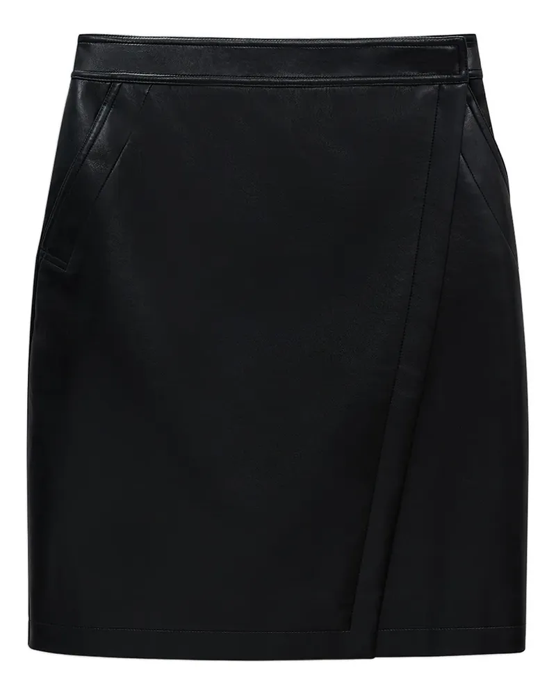 Anine Bing Alanis wrap mini skirt - Schwarz Schwarz