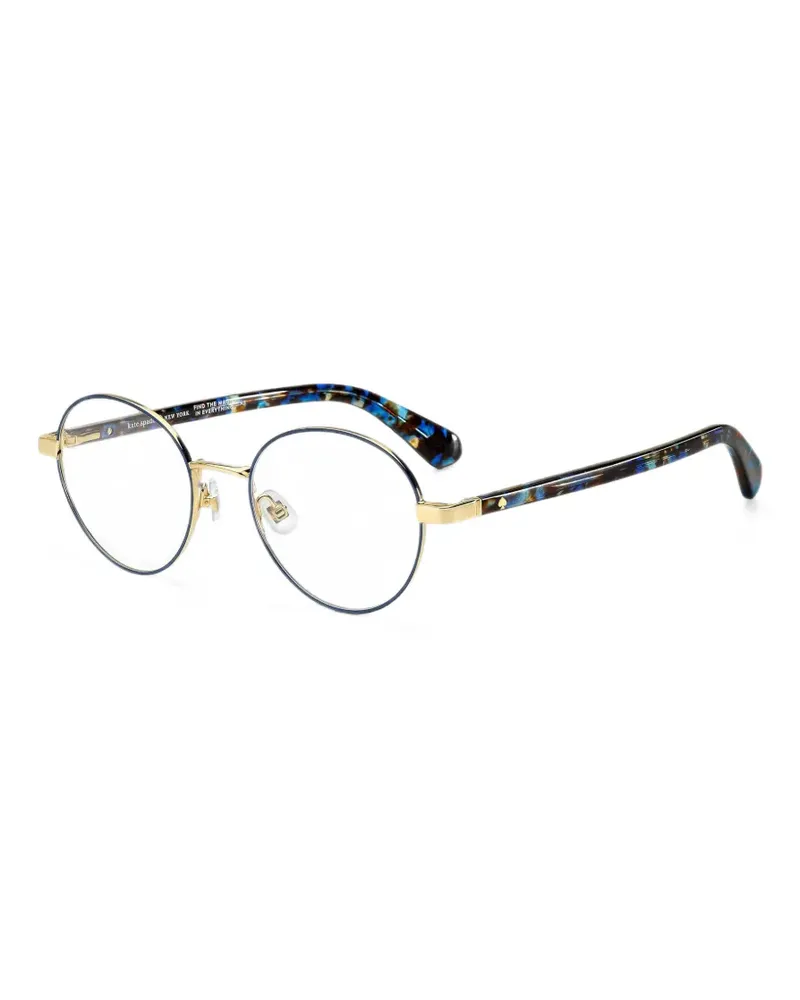 Kate Spade Marcian Brille mit rundem Gestell - Schwarz Schwarz