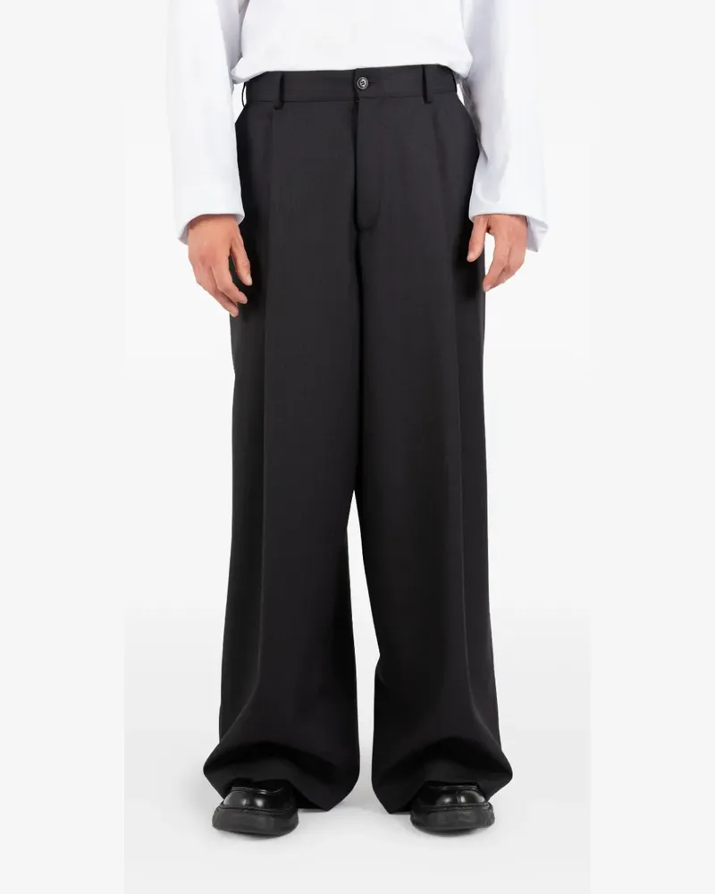 Société Anonyme Hose mit Falten - Schwarz Schwarz