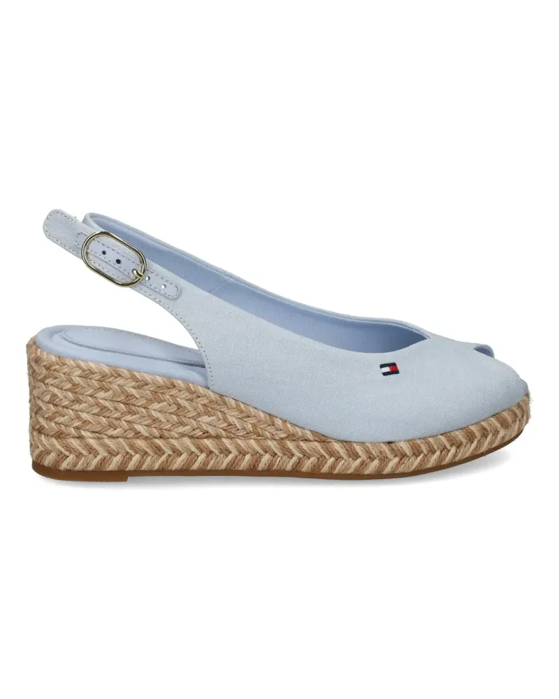 Tommy Hilfiger wedge buckle sandals - Blau Blau