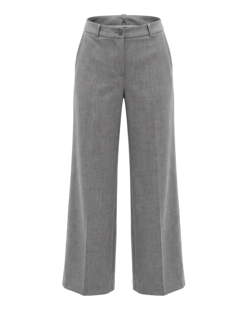 Patrizia Pepe Fly Straight-Leg-Hose mit Nieten - Grau Grau