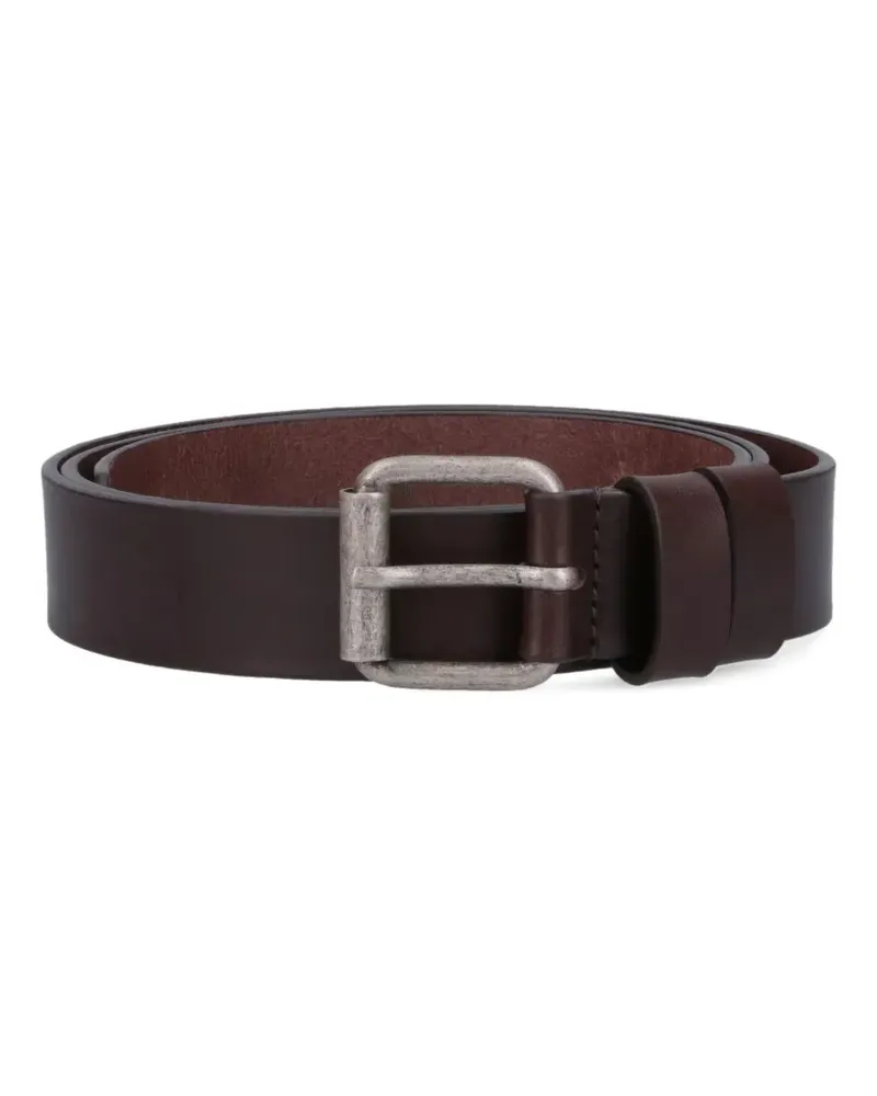 ASPESI calfskin buckle belt - Braun Braun