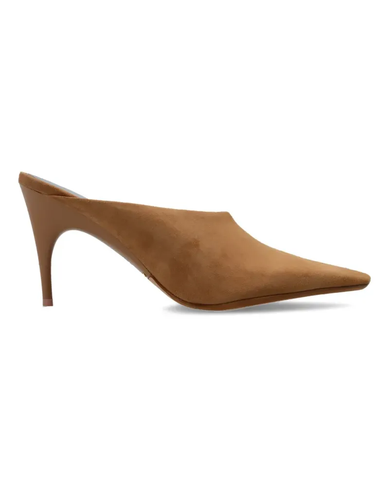 Balenciaga Duchesse Mules in Camel - Braun Braun