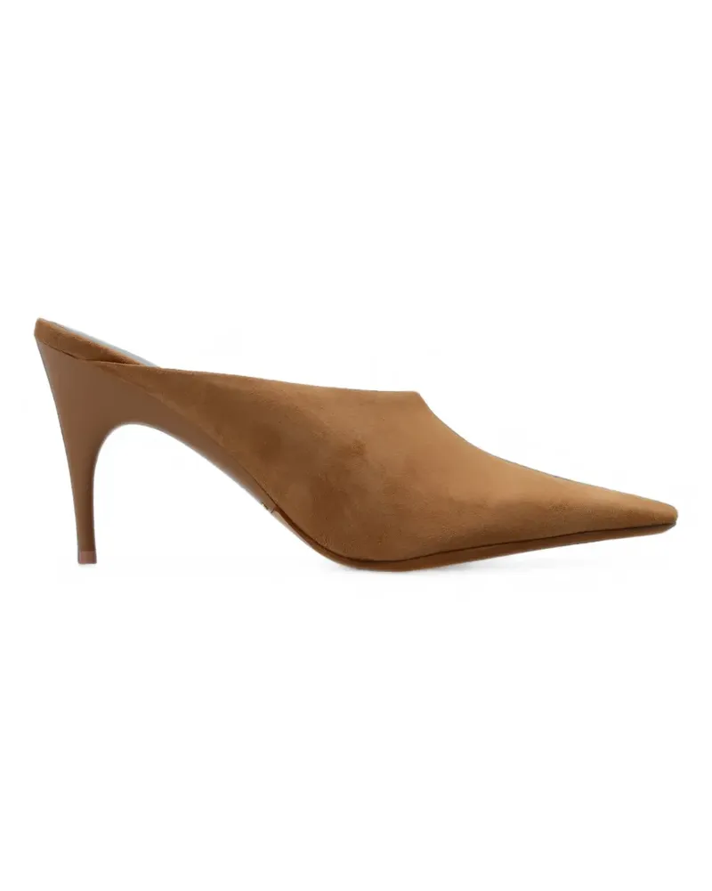 Balenciaga Duchesse mules in camel - Braun Braun