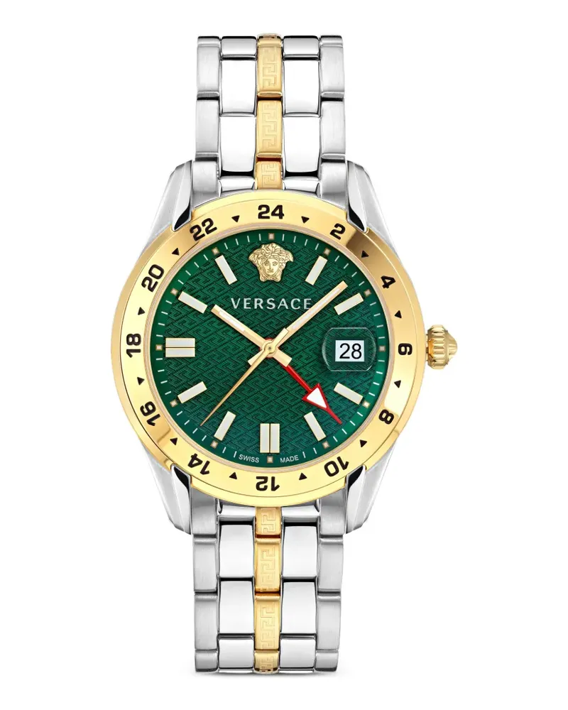 Versace Greca Time GMT 41mm watch - Grün Grün