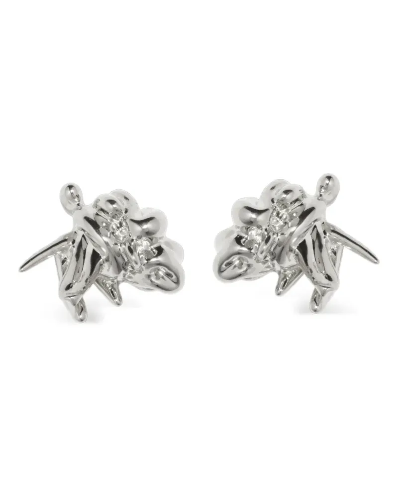 Completedworks Ohrstecker mit Cubic Zirkonia - Silber Silber