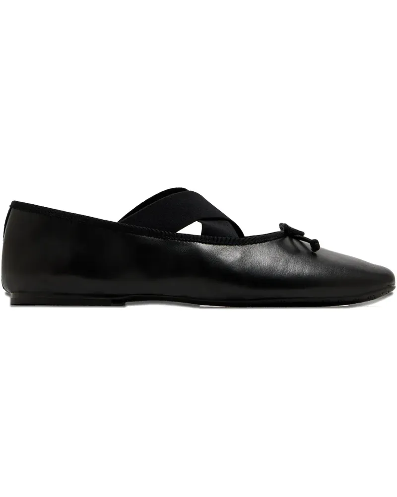 Sam Edelman Ballerinas aus Leder - Schwarz Schwarz