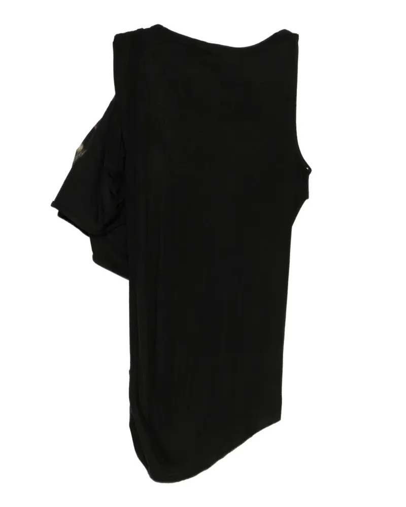 Hyein Seo hooded sleeveless tank - Schwarz Schwarz