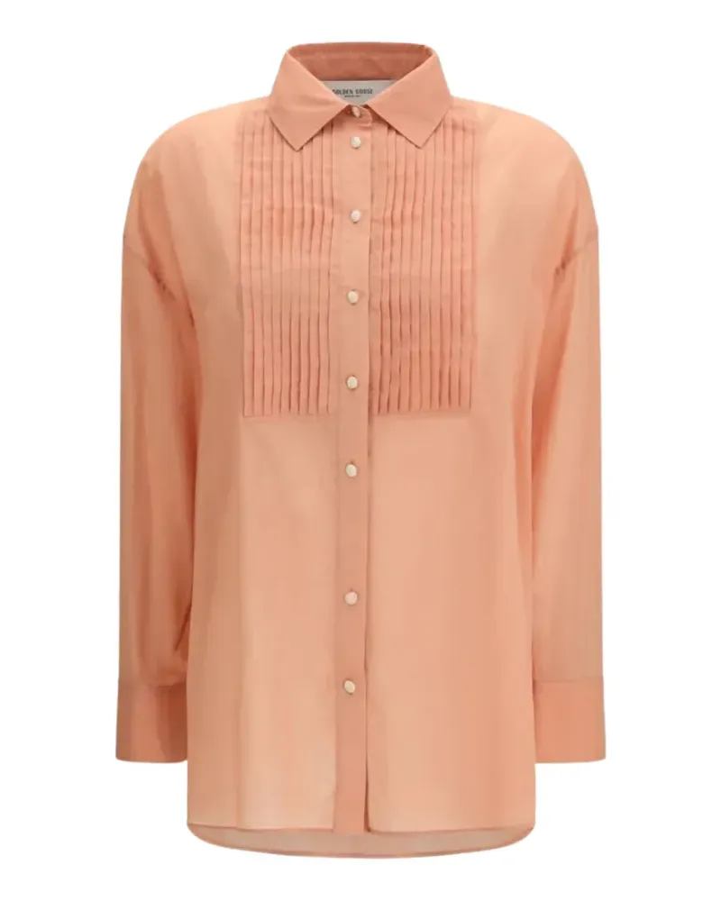 Golden Goose pleated shirt - Rosa Rosa