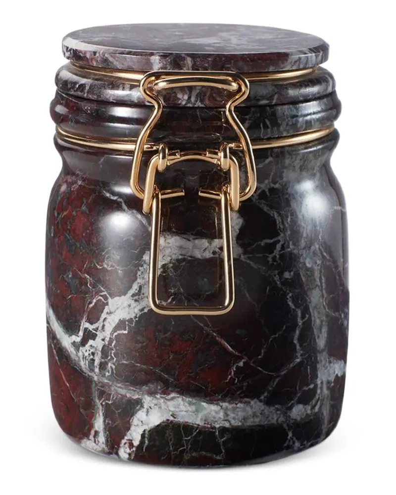 Editions Milano Miss Marble Aufbewahrungsgefäß 12cm - Rot Rot