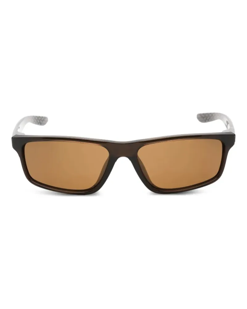 Nike Eckige Chronicle Sonnenbrille - Braun Braun