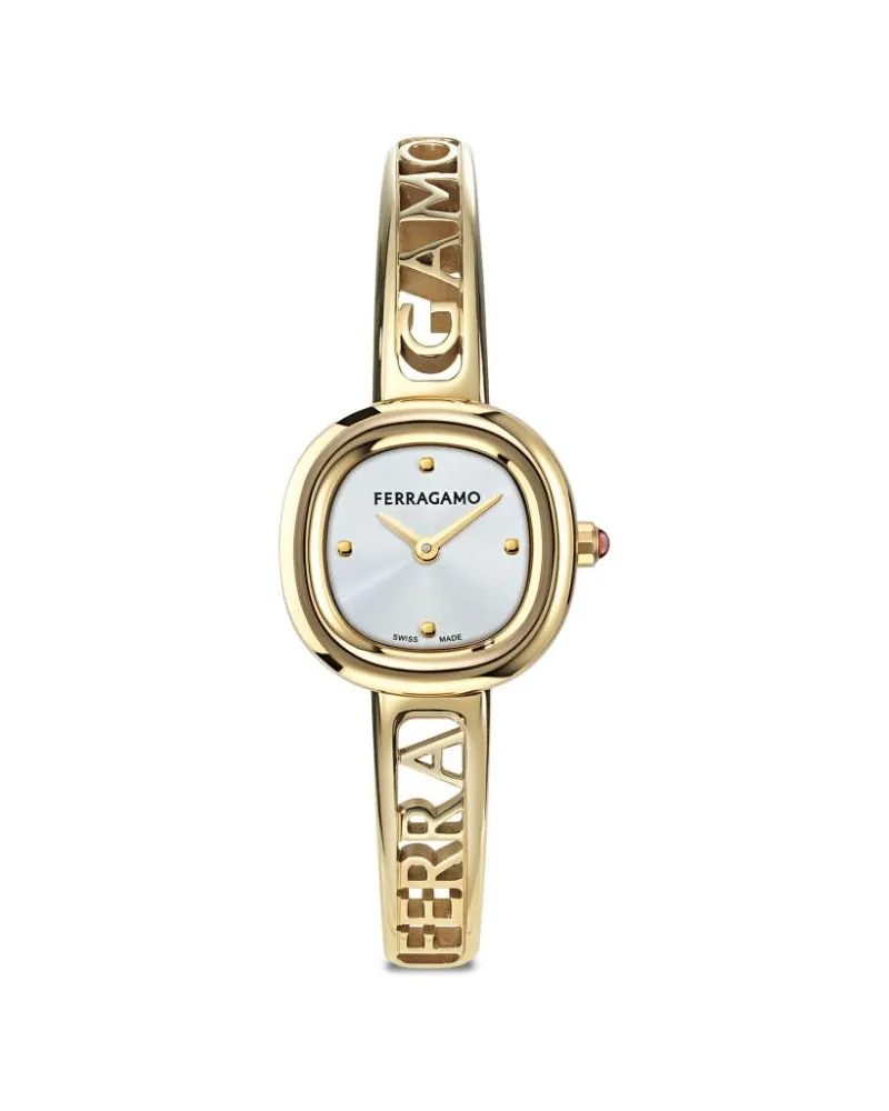Ferragamo Iconic Bangle 23mm - Silber Silber