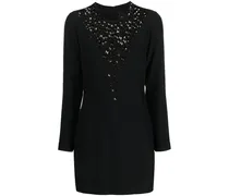 Kleid mit Strass - Schwarz