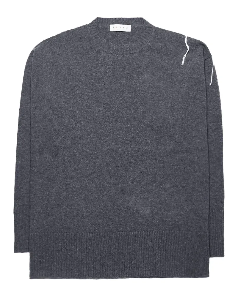 PAURA Riccione thread-detail sweater - Grau Grau