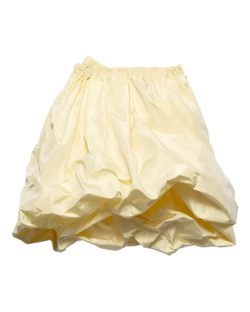 Prada taffeta mini skirt - Nude Nude