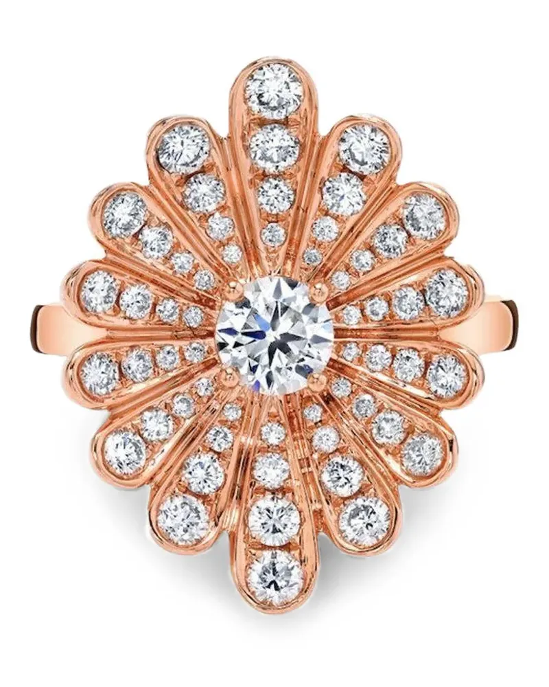 ANITA KO Water Lily diamond ring - Rosa Rosa