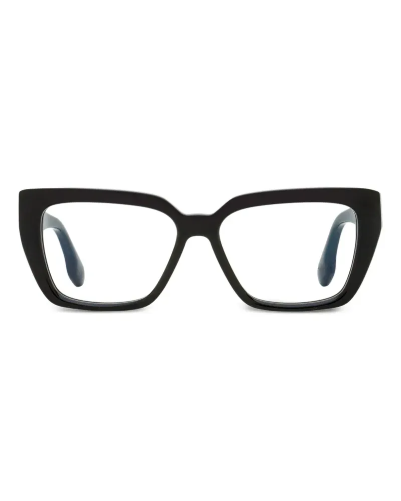 Victoria Beckham Brille mit eckigem Gestell - Schwarz Schwarz