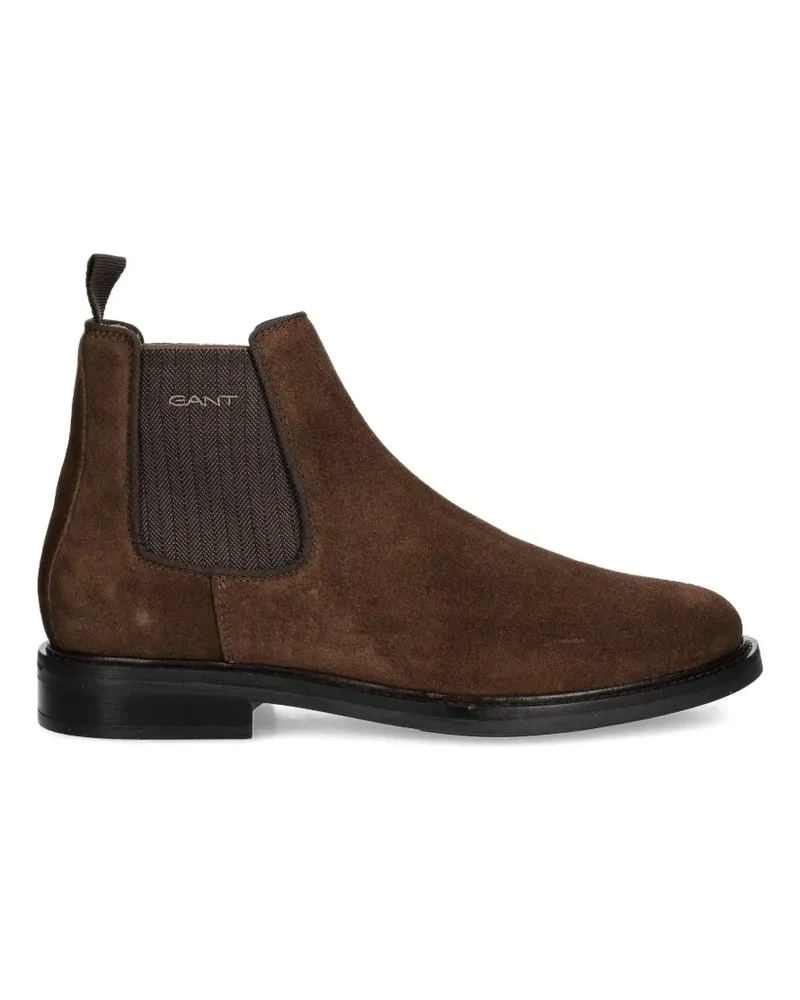 Gant St Fairkon suede pull-tab boots - Braun Braun