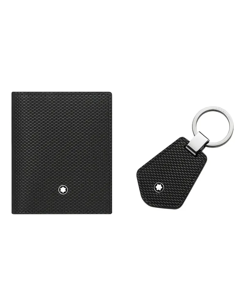 Montblanc Portemonnaie mit Logo (2er-Set) - Schwarz Schwarz
