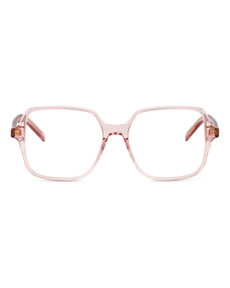 Givenchy Brille mit eckigem Gestell - Rosa Rosa