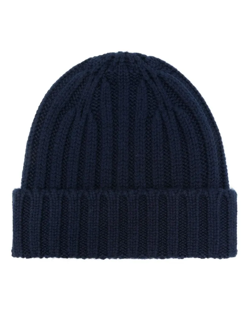 ASPESI Klassische Beanie - Blau Blau
