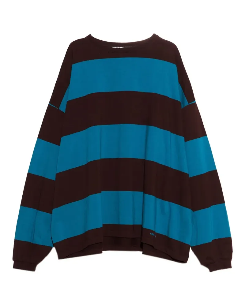 BIMBA Y LOLA T-Shirt mit Streifen - Braun Braun