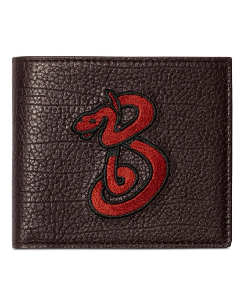 Burberry B Snake Portemonnaie - Braun Braun