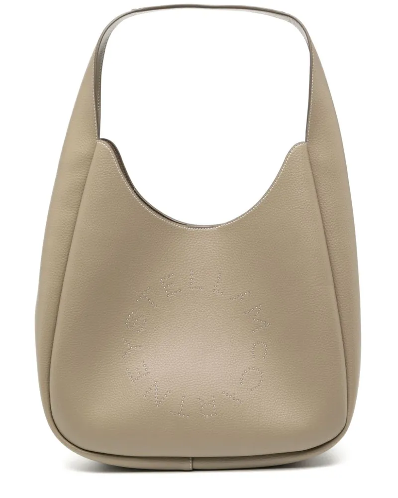 Stella McCartney Tote Bag mit Logo - Nude Nude