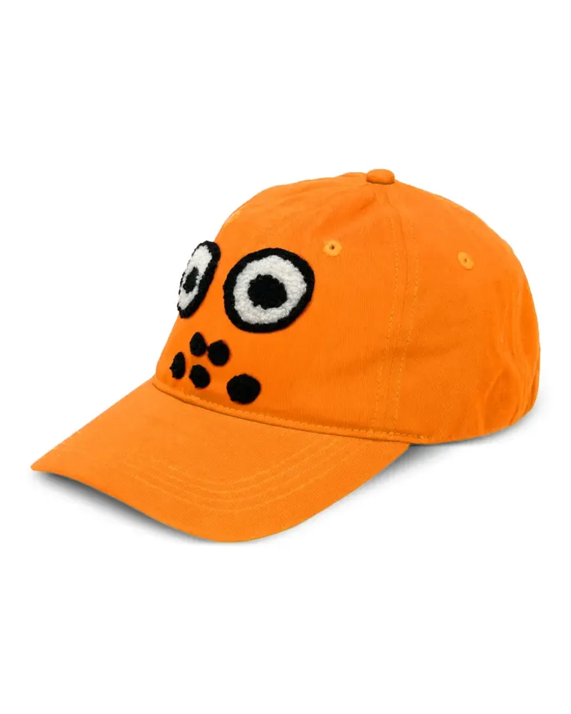 Haculla Baseballkappe mit Monster-Stickerei - Orange Orange