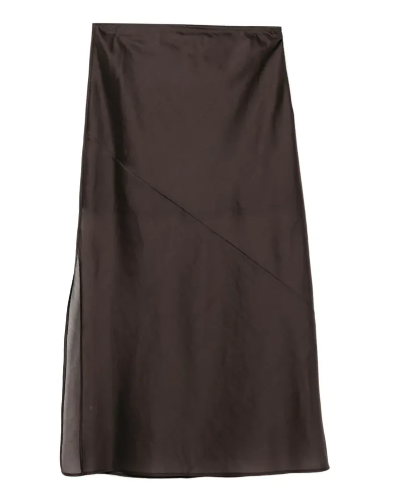 Helmut Lang Lyrd Maxirock - Schwarz Schwarz