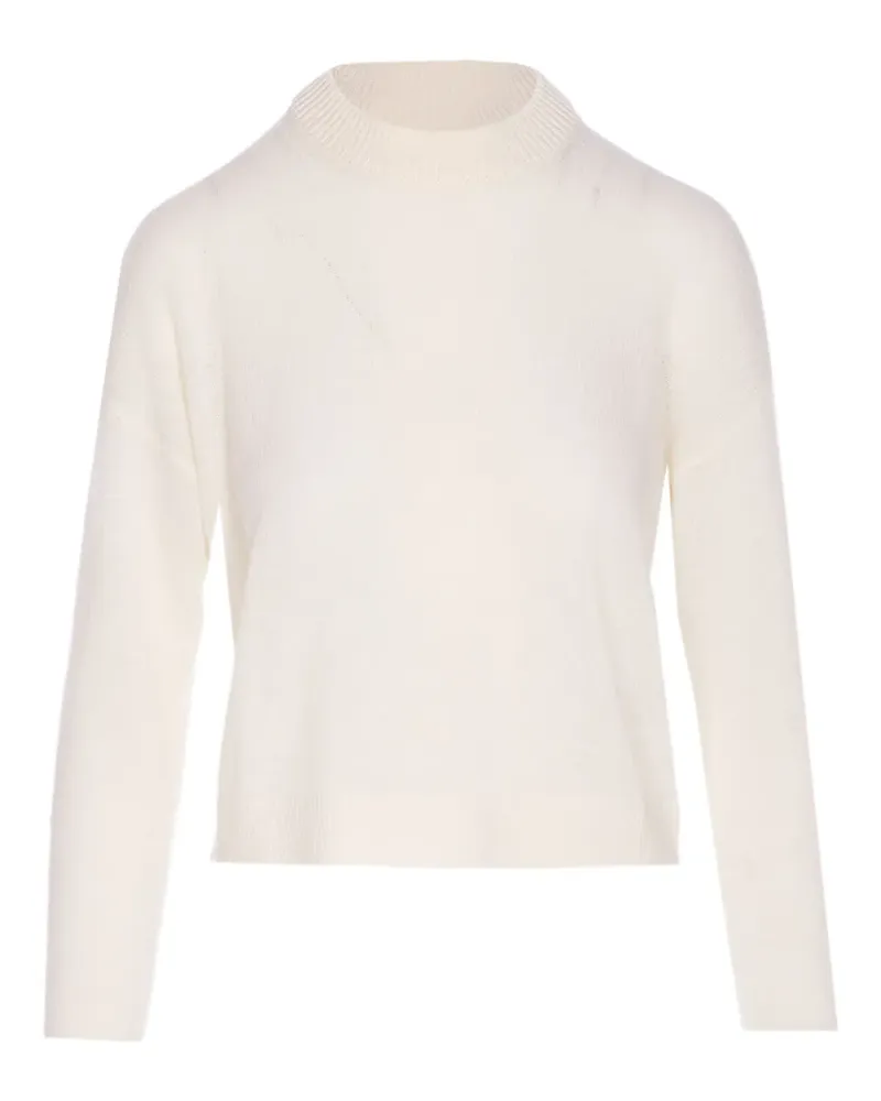 ALLUDE Langärmeliger Pullover mit rundem Ausschnitt - Nude Nude