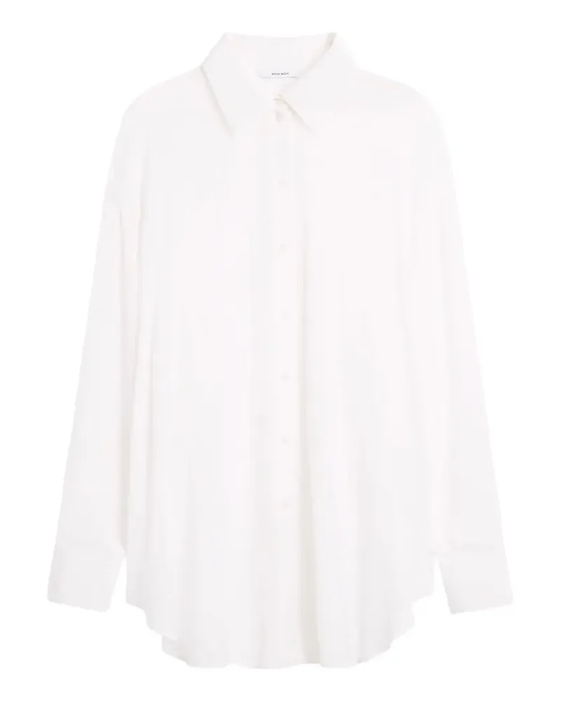 BONDI BORN Cremona Hemd im Oversized-Look - Weiß Weiß