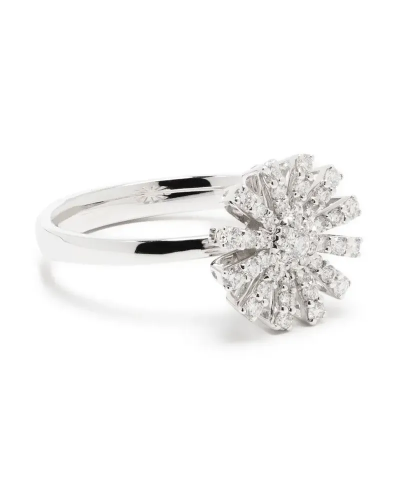 DAMIANI 18kt Weißgoldring mit Diamanten Weiß