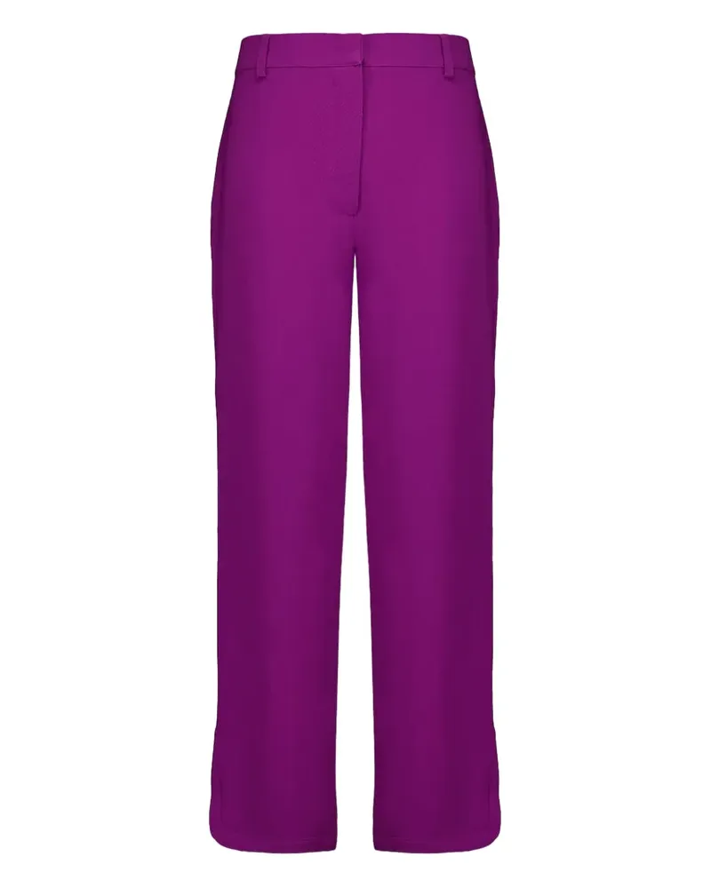 PAULA Hose mit seitlichem Schlitz - Violett Violett