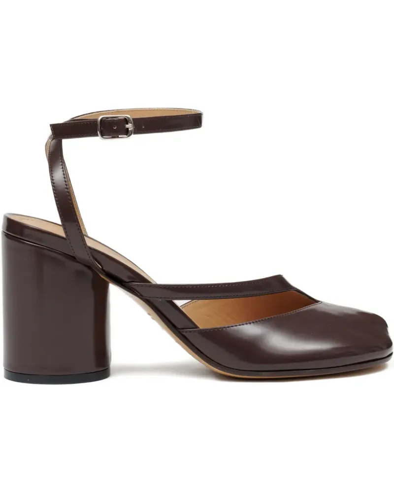 Maison Margiela Tabi Pumps 80mm - Braun Braun