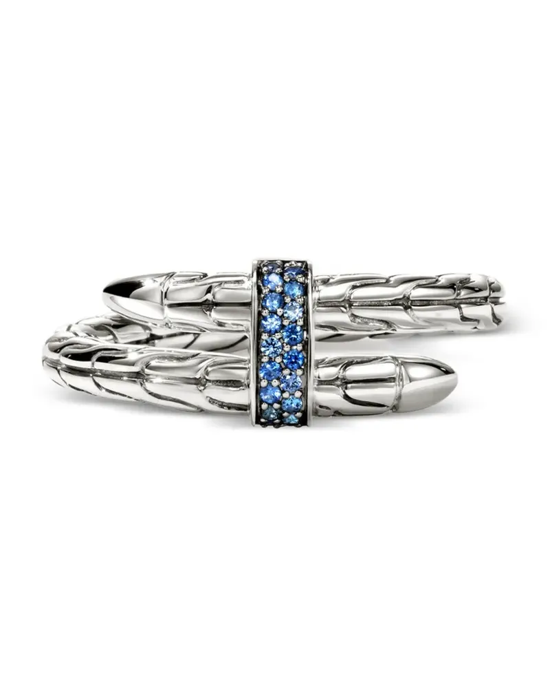 John Hardy sterling silver sapphire ring - Silber Silber