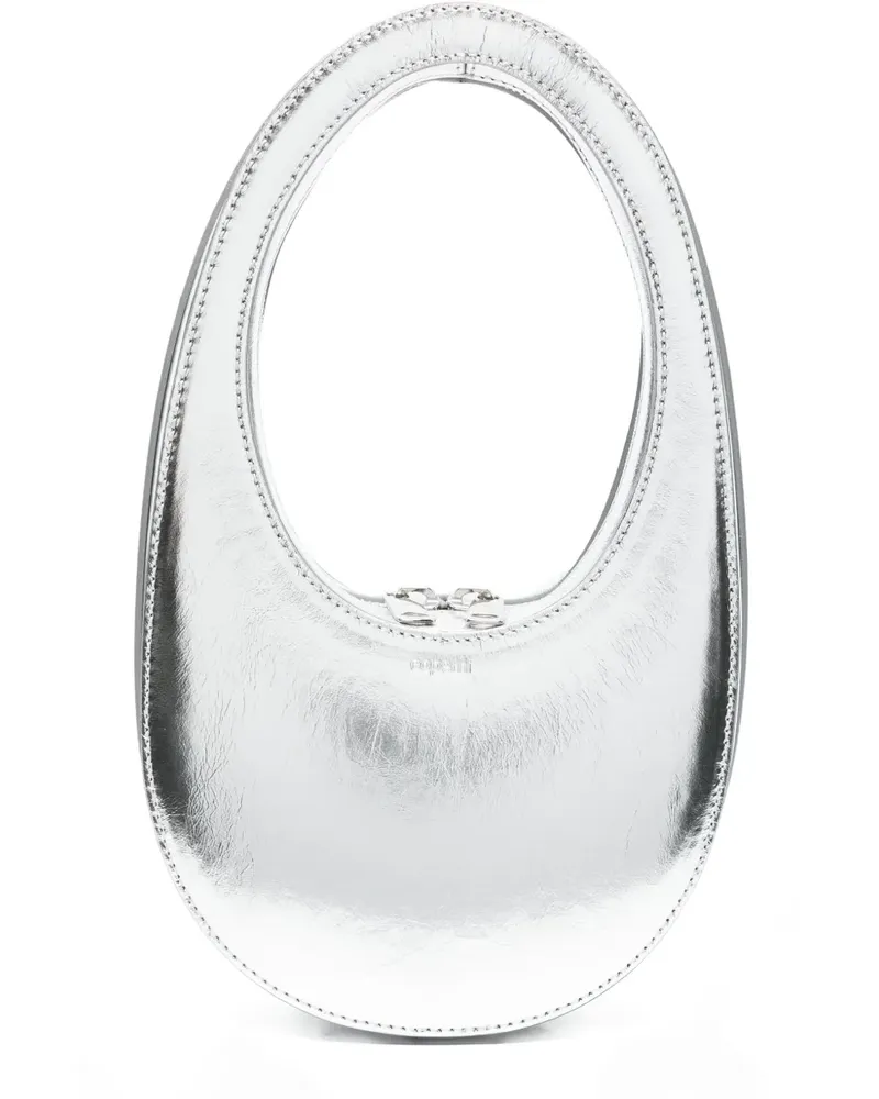 COPERNI Schultertasche mit ovalem Gestell - Grau Grau