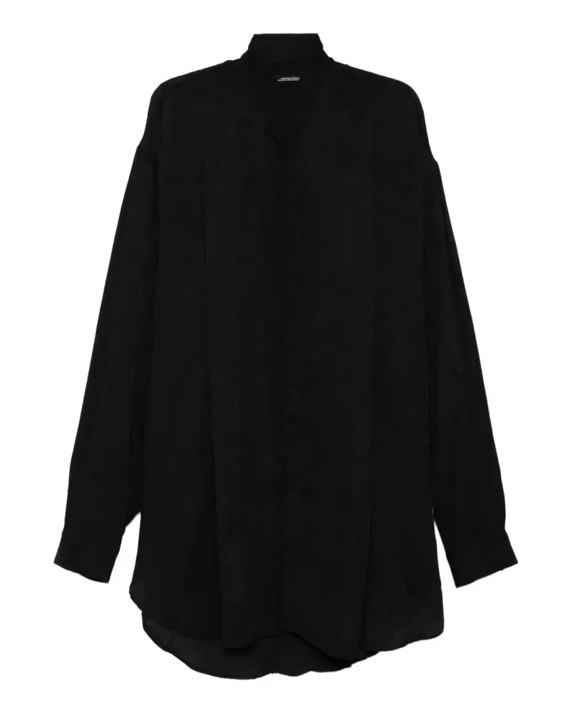 Julius Klassisches Hemd - Schwarz Schwarz