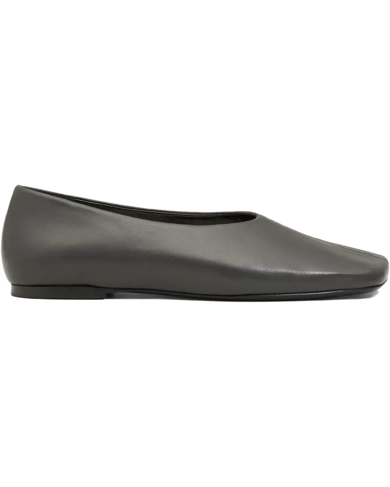 AMI Paris Zweifarbige Ballerinas - Grau Grau