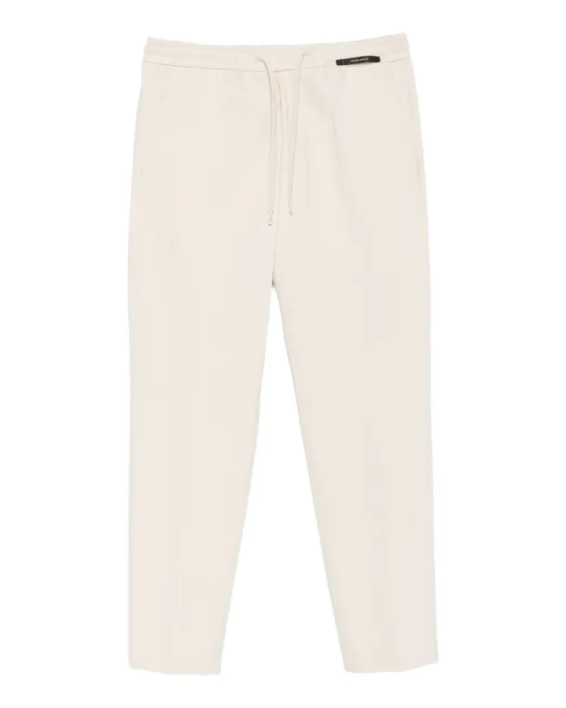 MICHAEL COAL drawstring track pants - Nude Nude