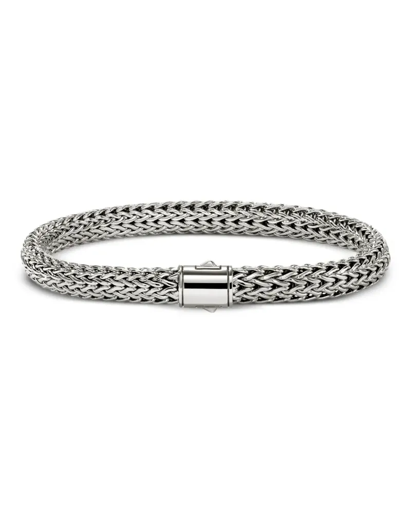 John Hardy sterling silver Icon woven bracelet - Silber Silber