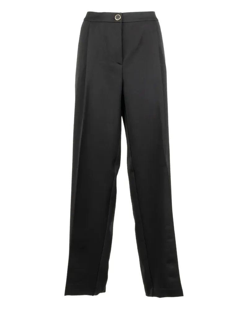 CRUNA button-up trousers - Schwarz Schwarz