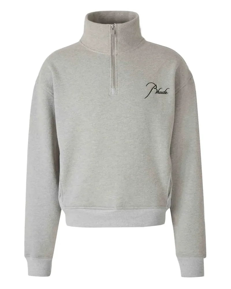 RHUDE half-zip sweatshirt - Grau Grau