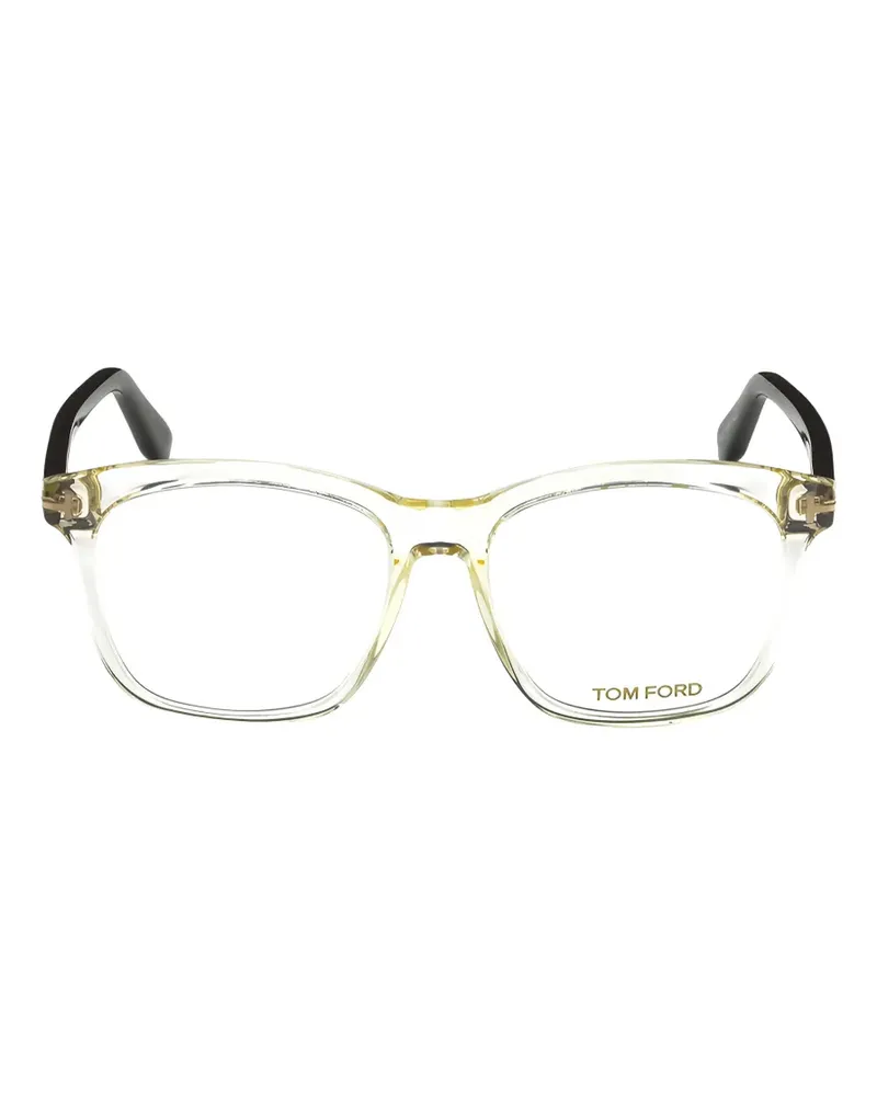 Tom Ford Brille mit eckigem Gestell - Schwarz Schwarz