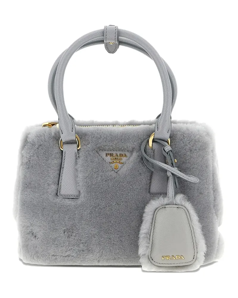 Prada mini Galleria tote bag - Grau Grau
